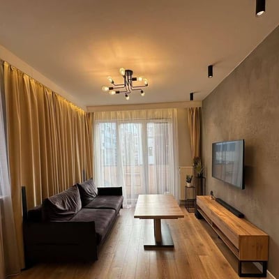 Аренда современной 3-комнатной квартиры, 68 м², район Мокотув, Варшава, Польша